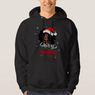 Moletom Black African Girl American Papais noeis Christmas