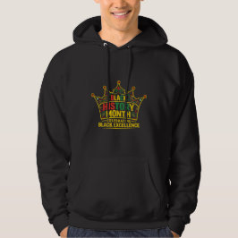Moletom Black Excellence Crown – Black History Month