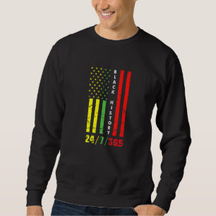 Moletom Black History Month 247365 African American Flag P