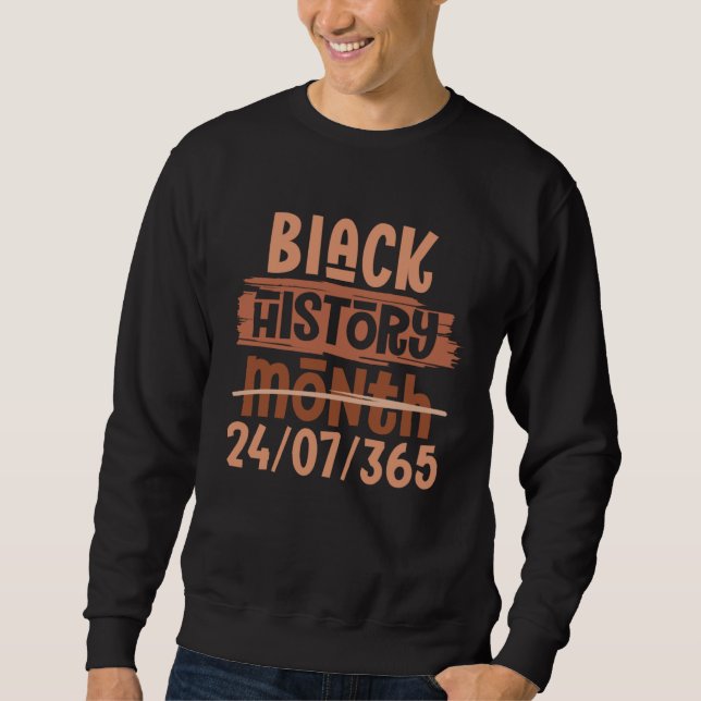 Moletom Black History Month American History African Ameri (Frente)