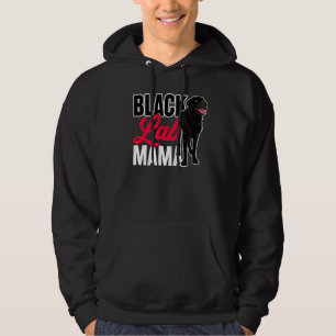 Moletom Black Lab Mama Animal Pet Mamãe Dog Proprietário d