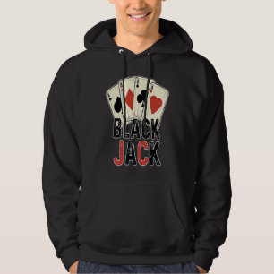 Moletom Blackjack Jogador Apostador 21 Carta Cassino