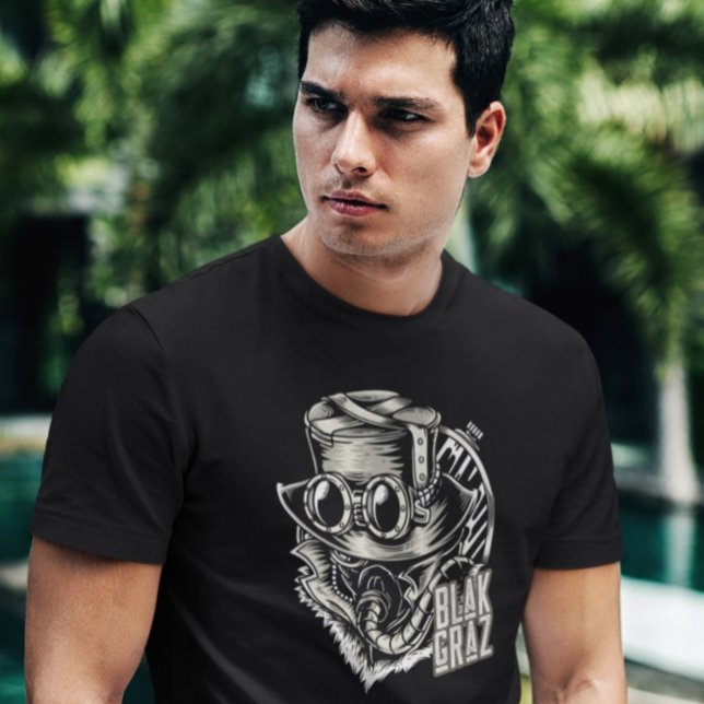 Moletom Blakgraz Steampunk Hat e Goggles (Criador carregado)