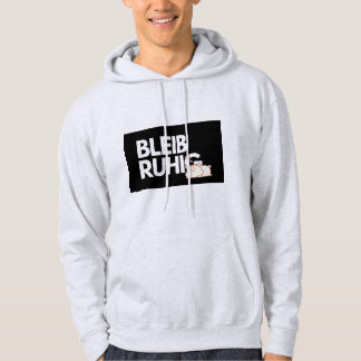 Moletom Bleib Ruhig Gato Fofo Dormindo Cota Alemã