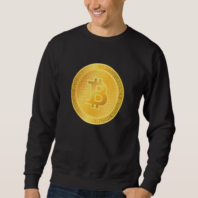 Moletom Blockchain Bt Do Criptocurrency Trader Crypto (Frente)
