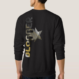 Moletom BLOGGGGGER Sweatshirt Trend Abstrato Black White D