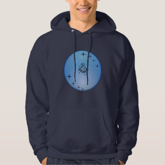 Moletom Blue Galaxy Astronaut Hoodie – Modern Space Graphi