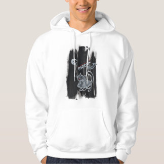 Moletom Blusa com Capuz Gato Miando Fantasma Assustador Br