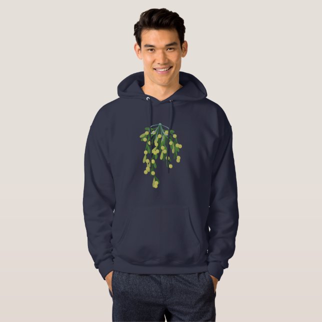 Moletom blusa de natal masoe casaco de capuz (Frente Completa)