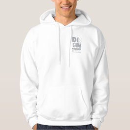 Moletom Blusão Básico com Capuz Kean MGC Design Studio