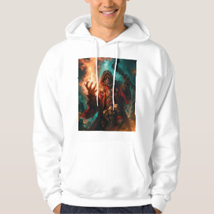 Moletom Blusão com Estampa de Fantasia Sombria 'The Fire R