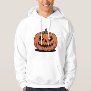 Moletom Blusão com Gráfico de Abóbora de Halloween Fofo