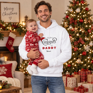 Moletom Blusão de Natal Personalizado Primeiro Natal como