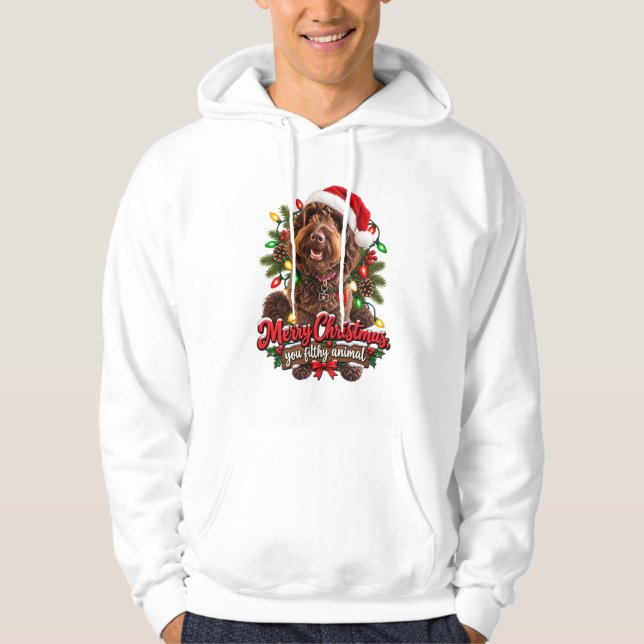 Moletom Blusão de Natal, seu Animal Imundo (Frente)