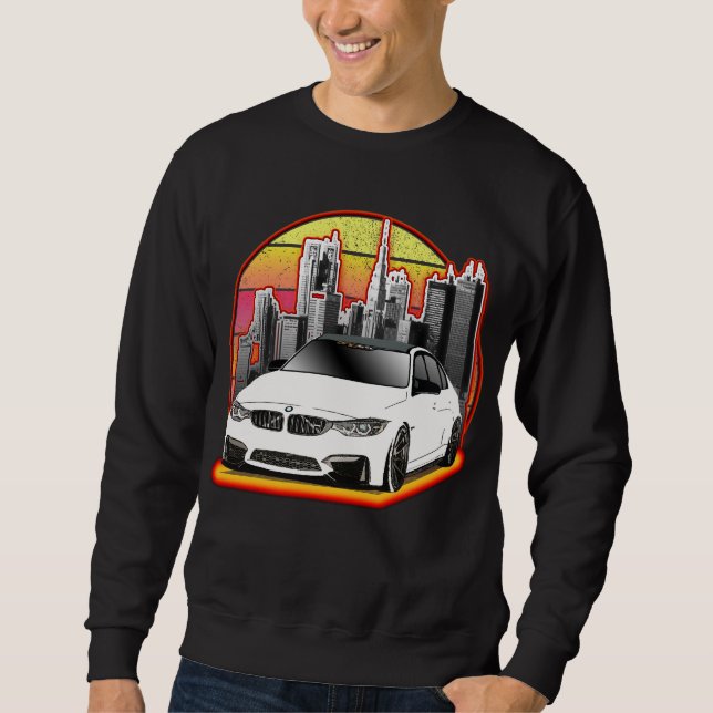 Moletom BMW Branco  (Frente)