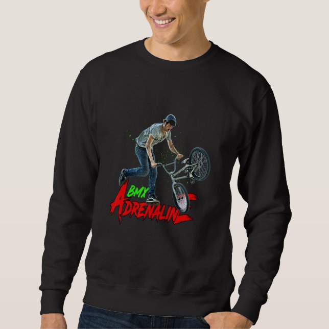 Moletom Bmx Adrenaline Sport Xtreme Jump (Frente)