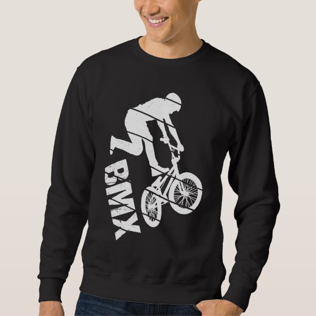 Moletom BMX cycling bike  retro bike MTB BMX  8 (Frente)