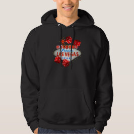Moletom Boa vinda ao Hoodie afortunado fabuloso de Las