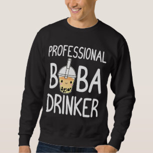Moletom Boba Drinker Boba Tea Lover Engraçado Bob