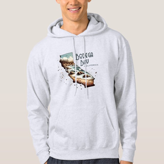 Moletom Bodega Bay California Souvenir Gift (Frente)