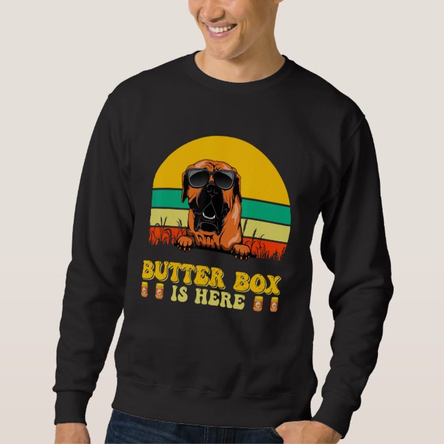 Moletom Boerboel Dog Butter Box Is Here Father s Day (Frente)