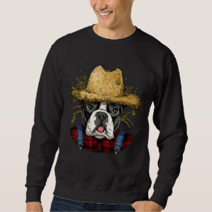 Moletom Boi Farmer Francês Cão-Grande