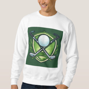 Moletom Bola de Golfe e Clusters com Símbolo de Blindagem