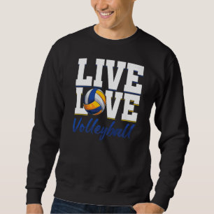 Moletom Bola de Voleibol Amor Esportes de Praia