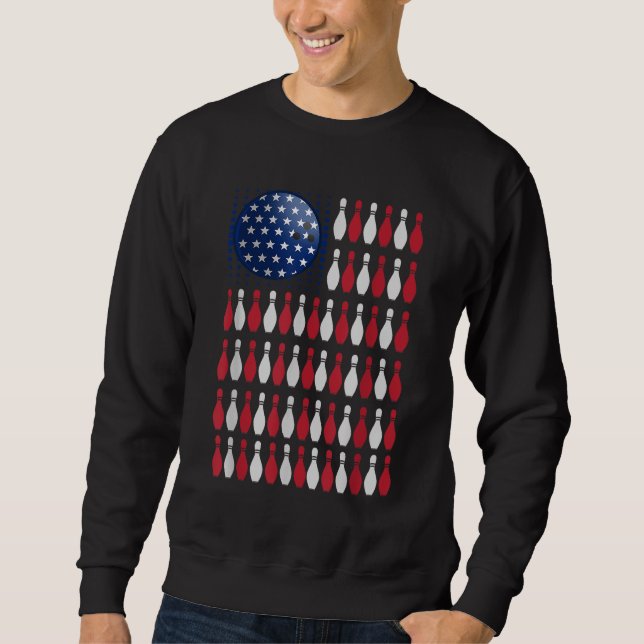 Moletom Boliche Americana De Boliche Presente Para Chá De  (Frente)