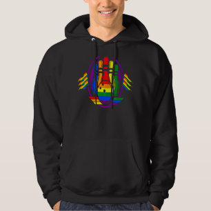 Moletom Boliche Arco-Íris Lgbt Q Orgulho gay Ally Eq