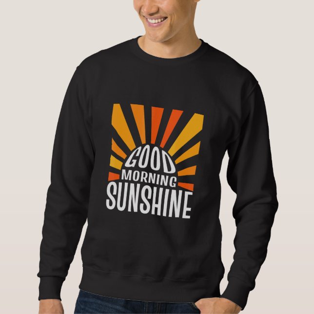 Moletom Bom dia Natureza Sunshine (Frente)