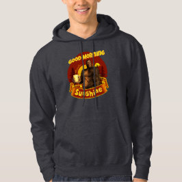 Moletom Bom Dia Sunshine Bigfoot Café Humor Arte