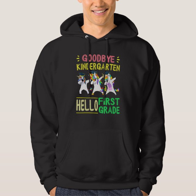 Moletom Bom Jardim De Infância Olá Primeiro Grau Dabbing U (Frente)