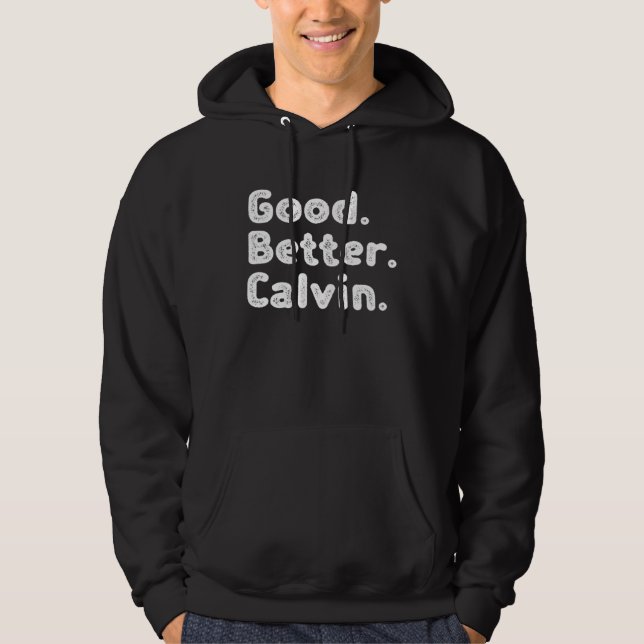 Moletom Bom melhor Calvin (Frente)