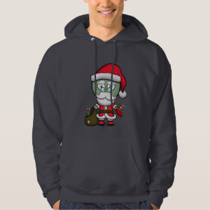 Moletom Bom & papai noel mau do zombi