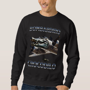 Moletom Bombardiro Crocodilo - Memória Brainrot Italiana