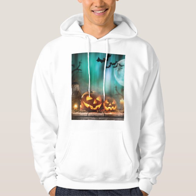 Moletom Bombas e morcegos de Halloween (Frente)