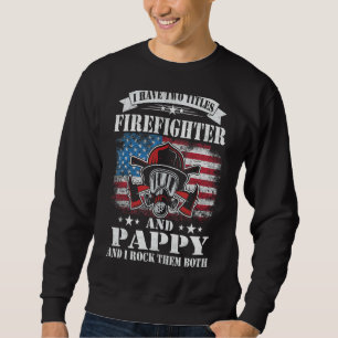 Moletom Bombeiro Bombeiro Pai de Bandeira Americano Papa P