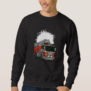 Moletom Bombeiro E Caminhão-Fogo