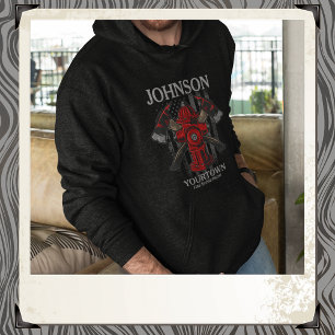 Moletom Bombeiro NOME Departamento de Bombeiros Hidrante B