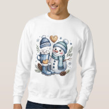 Boneco de Neve Aconchegante de Inverno 