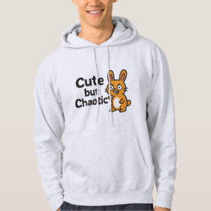 Moletom Bonita mas caótica - Design engraçado e adorável