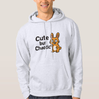 Moletom Bonita mas caótica - Design engraçado e adorável