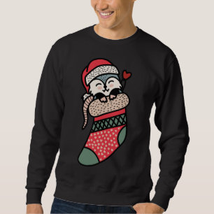 Moletom Bonito Bebê Possum No Natal Xmas Pajama