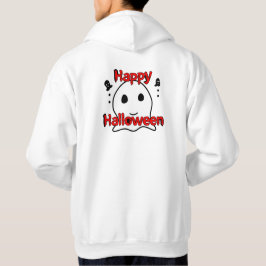 Moletom Bonito Fantasma Feliz Halloween, Design Divertido