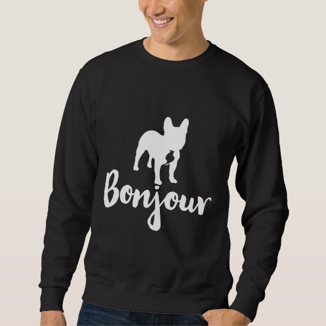 Moletom Bonjour French Buldog (Frente)