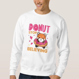 Moletom Bons Animais Vermelhos E Engraçados De Panda, De C