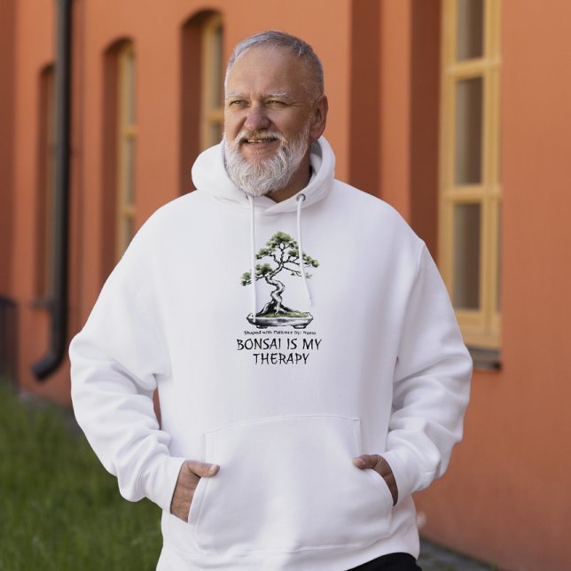 Moletom Bonsai é Minha Terapia citação engraçada para aman (Criador carregado)