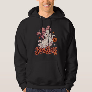 Moletom Boo Babe Fantasma Rosa Halloween