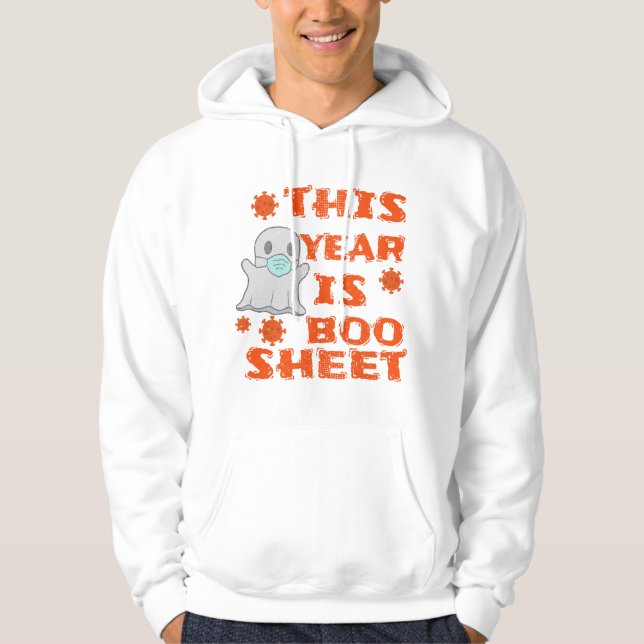 Moletom Boo Ghost Halloween Halloween (Frente)